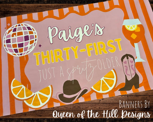 Custom Paper Banner By Tara Hill