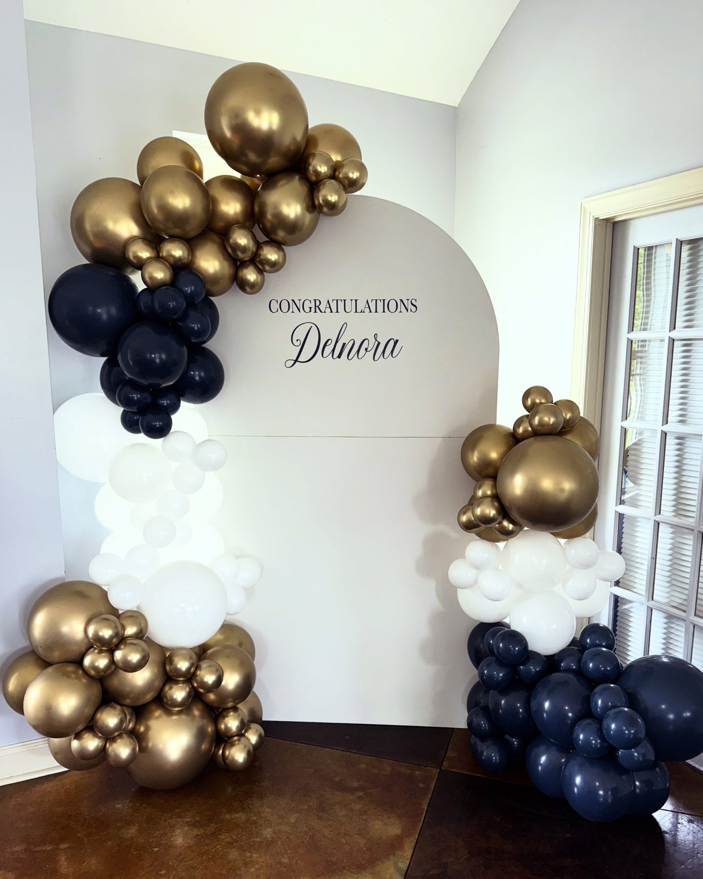 7ft Wooden Arch Backdrop