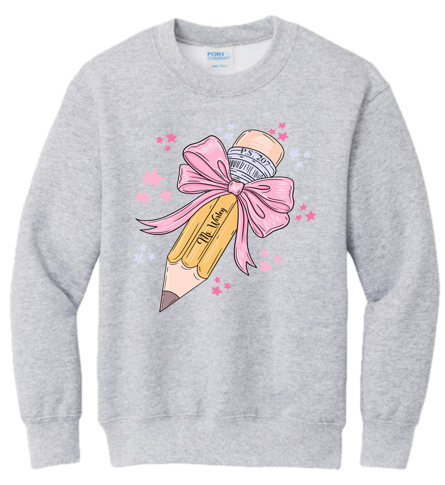 Pencil Teacher Crewneck