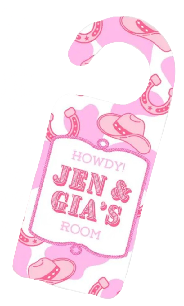 Room Assignment Door Hangers Uncategorized