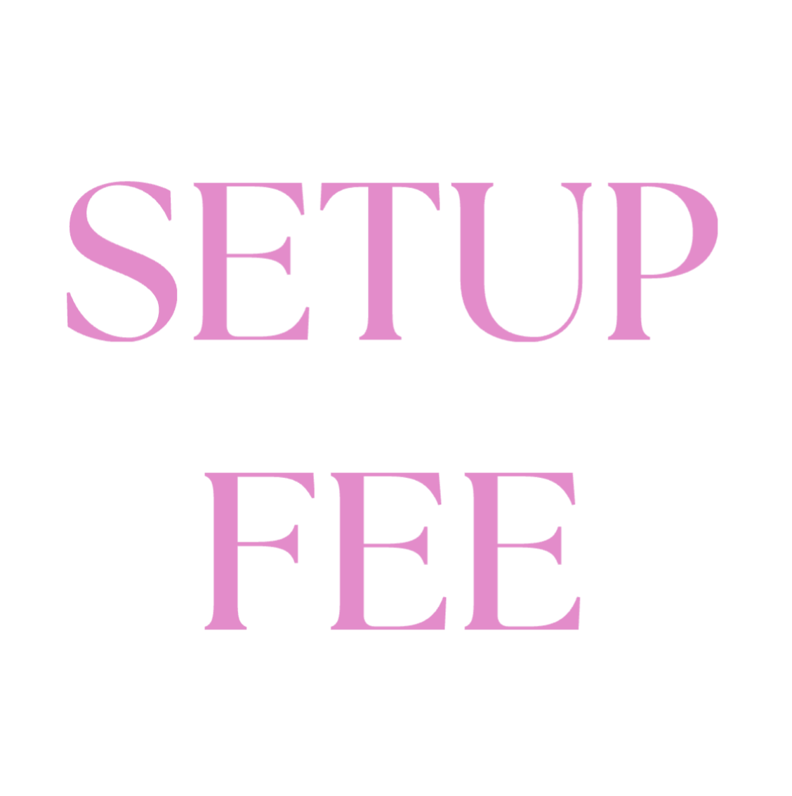 SETUP FEE FOR GRAB N GO Uncategorized