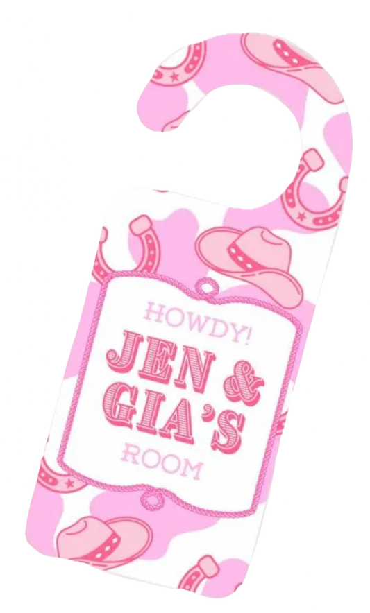 Room Assignment Door Hangers Uncategorized