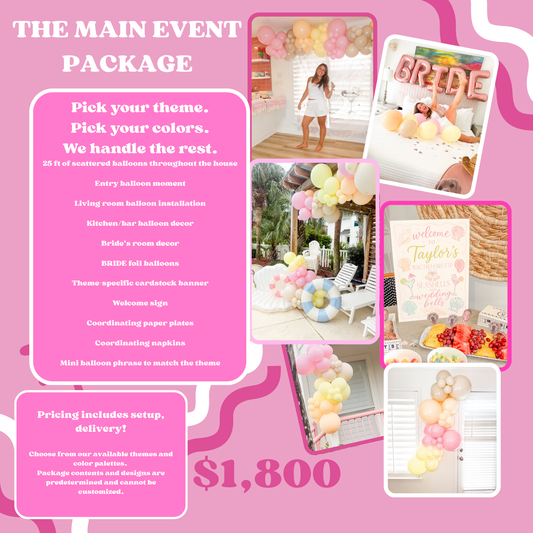 The Main Event Package