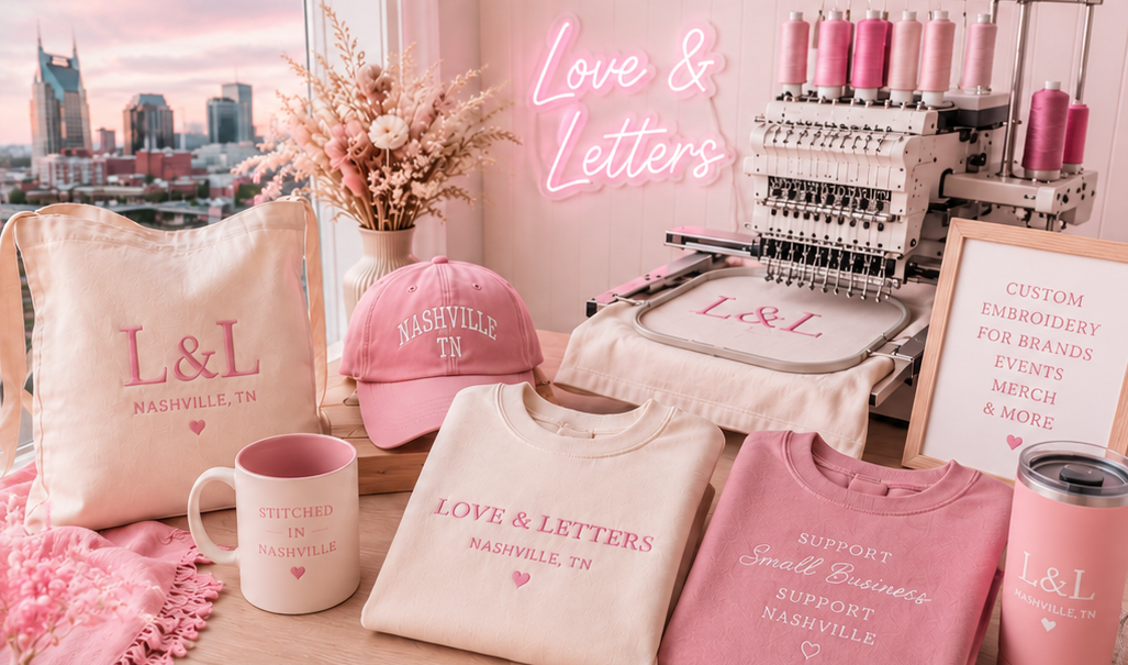 Stitched by Love and Letters embroidery