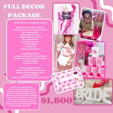 Full Decor Package